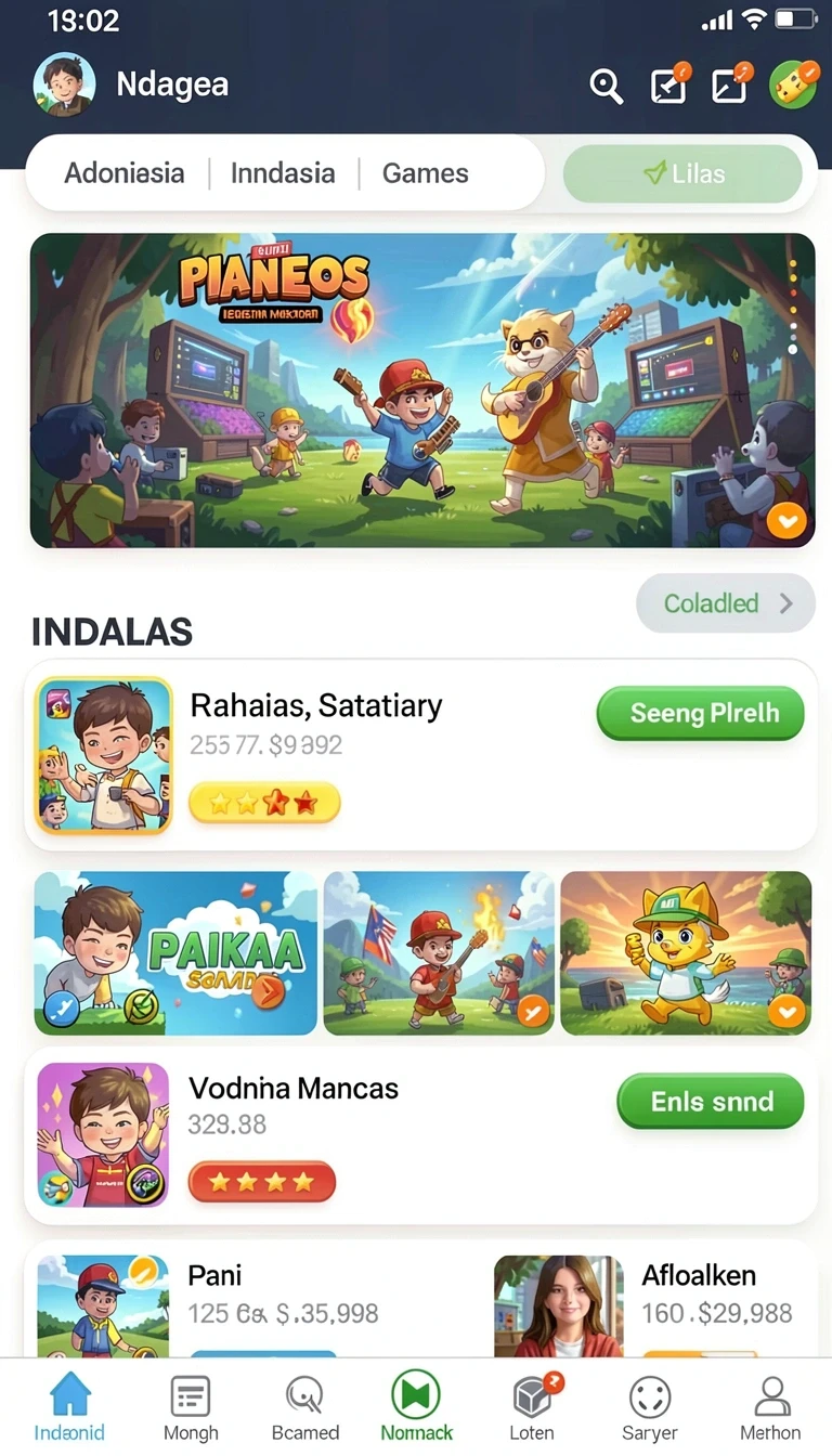 Screenshot hokigame nomor 1